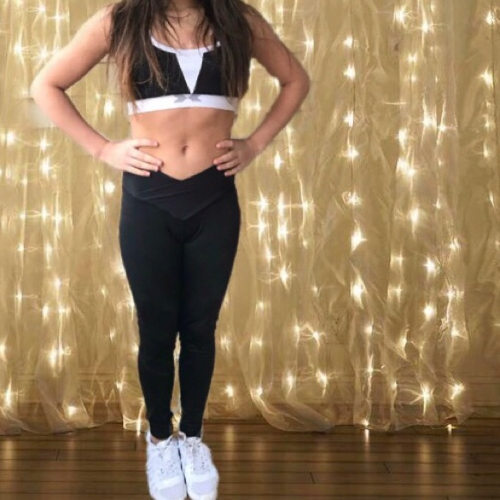 Swedish fall USA sports bra and leggings